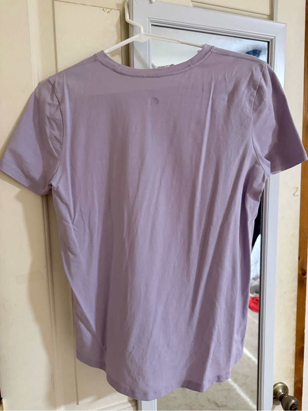 lululemon athletica Lavender Crew Short Sleeve Tee